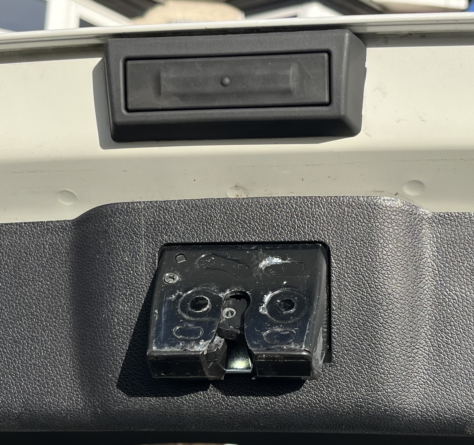 Boot Switch (top) and Latch (bottom)