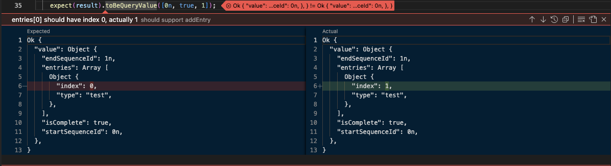 Custom Matcher Detailed Error in VS Code
