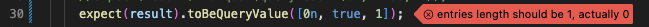 Custom Matcher Error Display