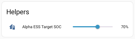 Battery Target SOC helper
