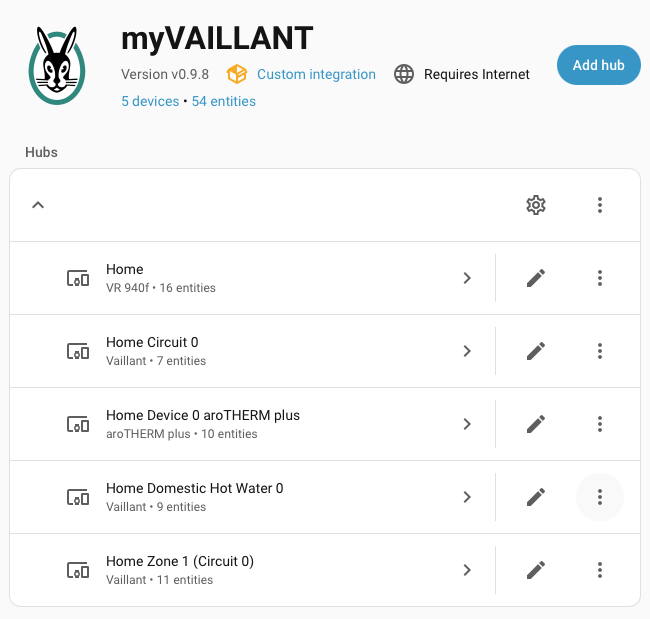 myVAILLANT Integration
