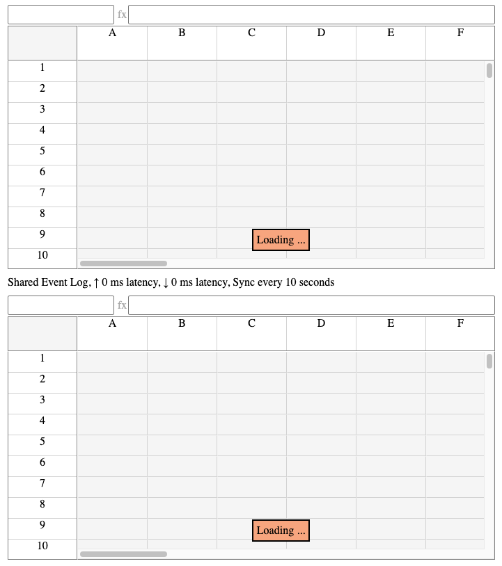 Event Source Sync Story Permanently Loading