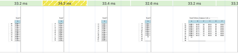 Rendering a single frame