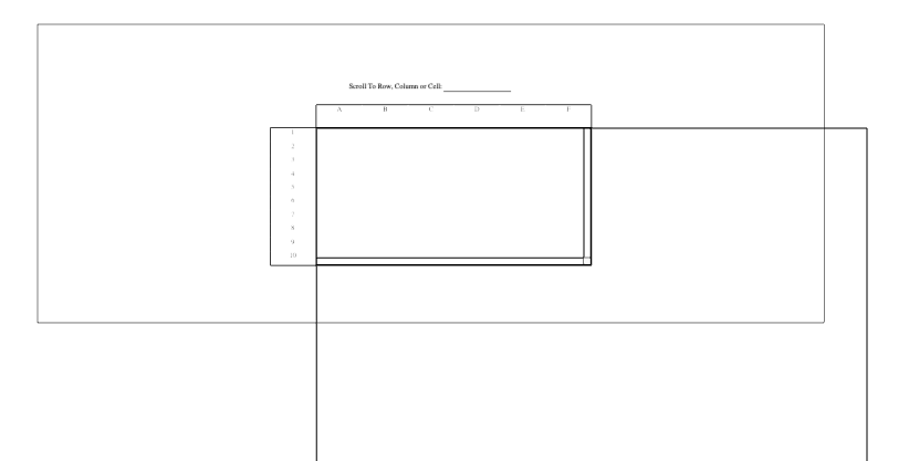 Spreadsheet Component Layers