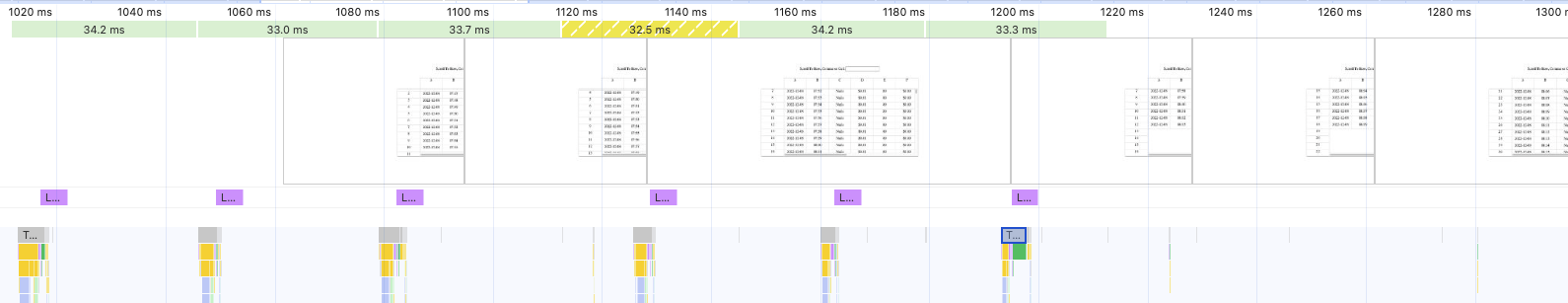Mouse Wheel Flick Profile Frames